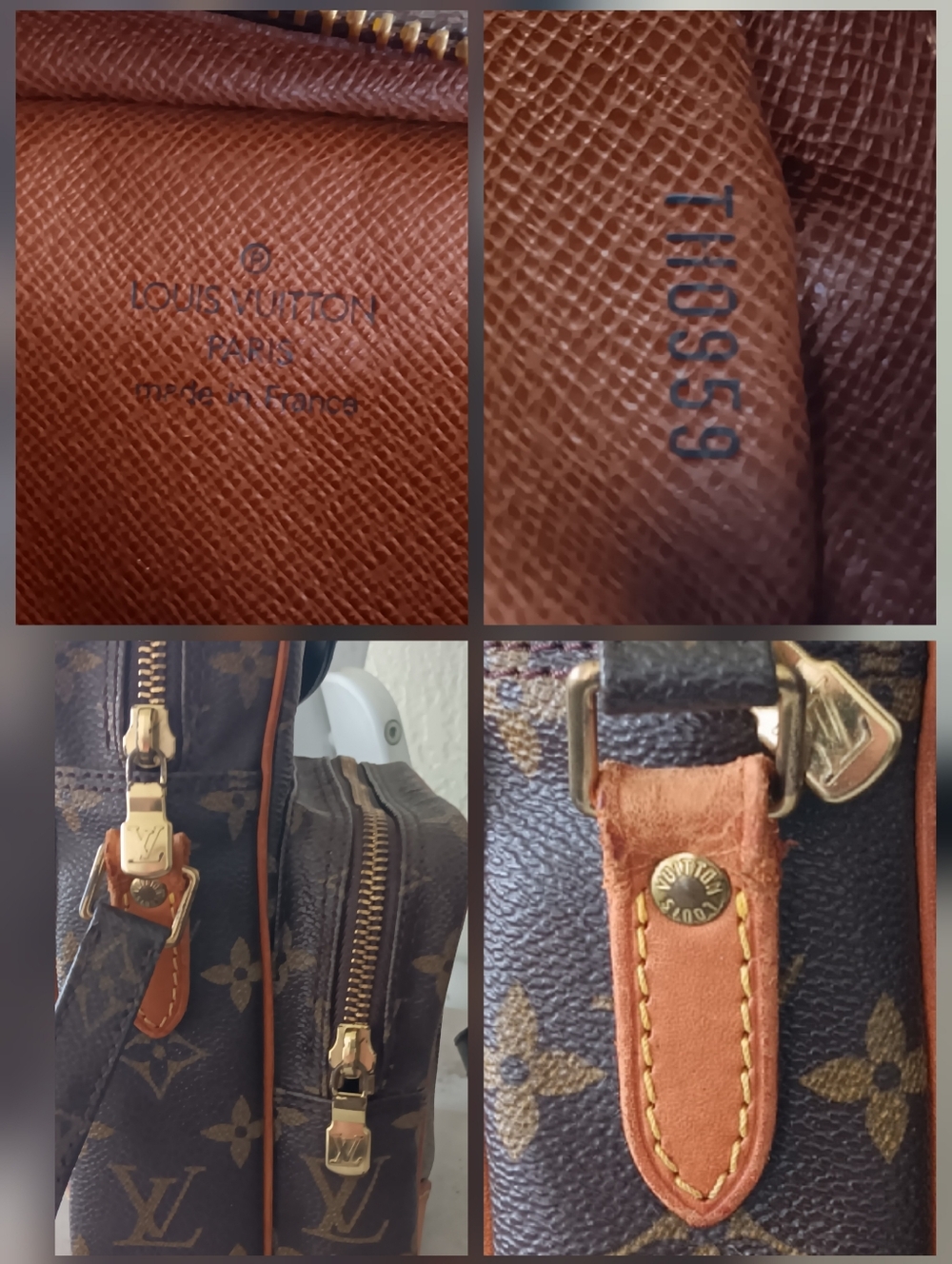 Louis Vuitton Monogram Amazon Crossbody Bag Vintage 1999 France - Picture 11 of 15